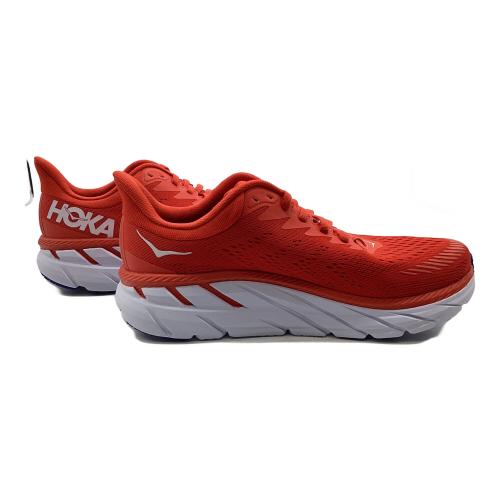 HOKAONEONE (ホカオネオネ) ランニングシューズ メンズ SIZE 25.5cm レッド CLIFTON 9 110534