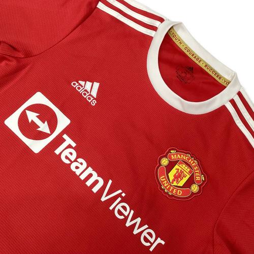 マンチェスター・ユナイテッドFC (マンチェスター・ユナイテッドエフシー) サッカーユニフォーム SIZE M レッド クリスティアーノ・ロナウド【7】21/22シーズンホーム adidas レプリカ