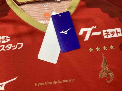 名古屋グランパス (ナゴヤグランパス) サッカーユニフォーム SIZE XL レッド 2024年鯱の大祭典 MIZUNO オーセンティック