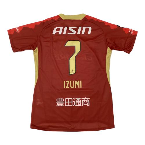 名古屋グランパス (ナゴヤグランパス) サッカーユニフォーム SIZE 3XL レッド 和泉竜司【7】2024年鯱の大祭典 MIZUNO オーセンティック