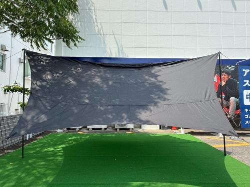 The Arth (ザァ～ッス) ヘキサタープ ブラック URBAN FOREST 幕男 約500x420cm 3～4人用