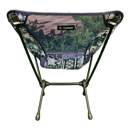 Helinox (ヘリノックス) アウトドアチェア ブルー チェアワン バンダナキルト