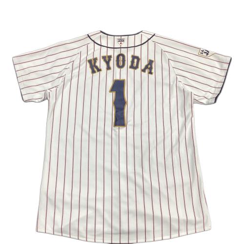 侍ジャパン (サムライジャパン) 応援グッズ SIZE M ホワイト 京田陽太【1】 ユニフォーム 2017年プロ野球アジアチャンピオンシップ レプリカ