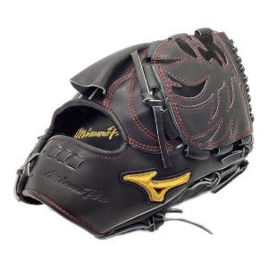 MIZUNO (ミズノ) 硬式グローブ 約30cm ブラック 前田健太選手モデル Grafted Edition ケース・元箱付 Mizuno Pro HAGA JAPAN 投手用 1AJGH24001