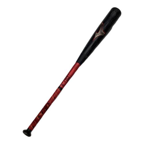 MIZUNO (ミズノ) 軟式バット 83cm ブラック×レッド 2024年モデル ケース付 @ BEYONDMAX LEGACY METAL 1CJBR184