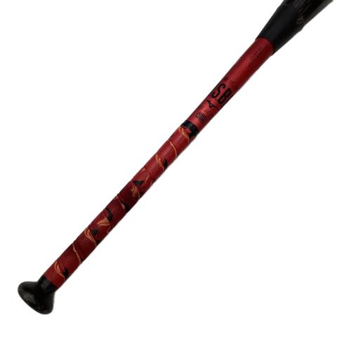 MIZUNO (ミズノ) 軟式バット 83cm ブラック×レッド 2024年モデル ケース付 @ BEYONDMAX LEGACY METAL 1CJBR184