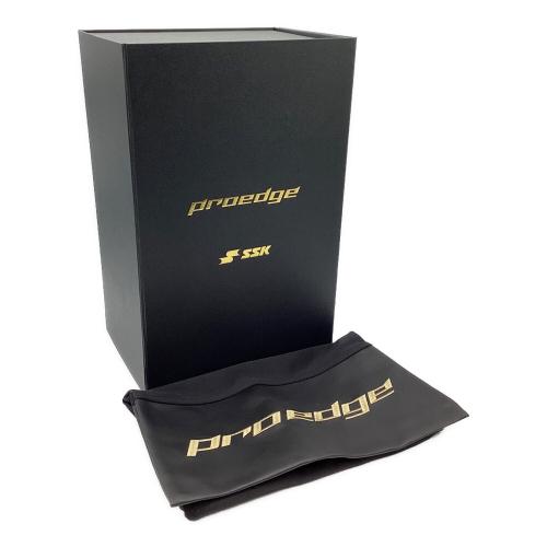 SSK (エスエスケイ) 硬式グローブ 約28cm LNブラックxタン 120個限定販売（シリアルナンバー010/120）2025年モデル ケース・元箱付 proedge 栄 内野用 PEKZ74425