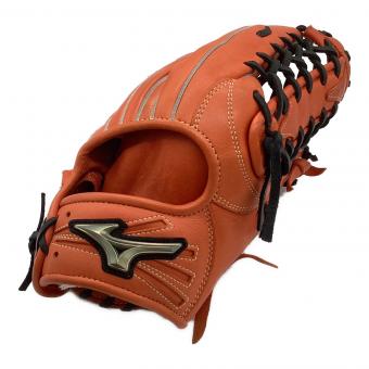 MIZUNO (ミズノ) 軟式グローブ オレンジ ケース付 @ Global Elite Hselection SIGMA 外野用 1AJGR30507