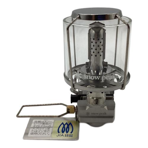 Snow peak (スノーピーク) ガスランタン GL-100AR ギガパワーランタン天オート 製造年月:2022年4月 未使用品