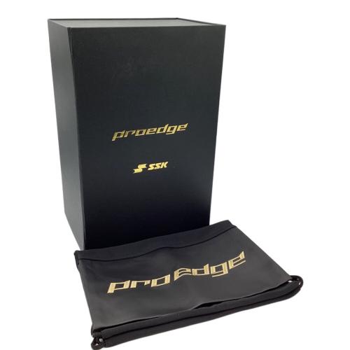 SSK (エスエスケイ) 硬式グローブ LNブラックxタン 120個限定販売（シリアルナンバー061/120）2025年モデル ケース・元箱付 proedge 栄 内野用 PEKZ34525