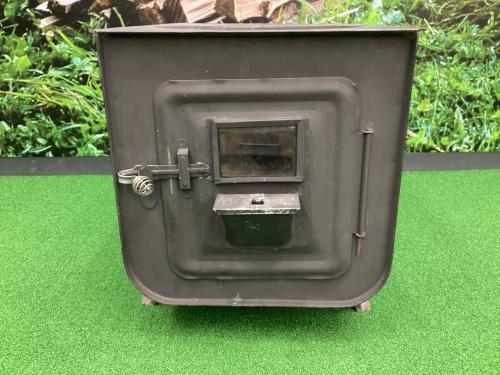 新保製作所 (シンボセイサクジョ) 薪ストーブ 角型3面窓付薪ストーブ FIRE SIDE