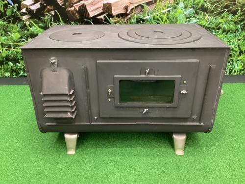 新保製作所 (シンボセイサクジョ) 薪ストーブ 角型3面窓付薪ストーブ FIRE SIDE