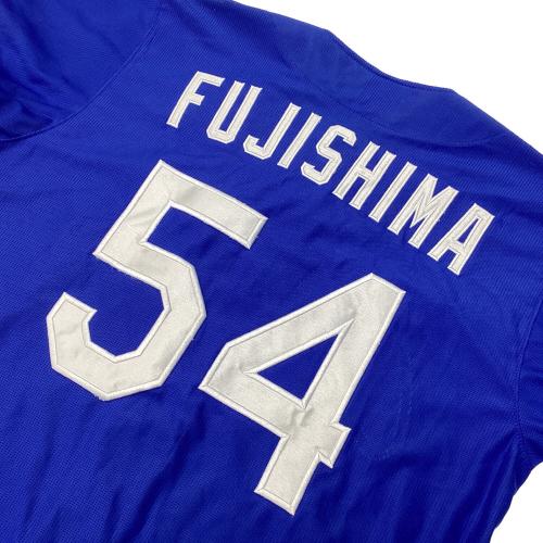 中日ドラゴンズ (チュウニチドラゴンズ) 応援グッズ SIZE M ブルー 藤嶋健人【54】2023～シーズンビジター MIZUNO ユニフォーム レプリカ