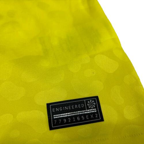 ブラジル代表 サッカーユニフォーム SIZE S イエローx黄緑 ネイマール【10】2022年ホーム NIKE レプリカ