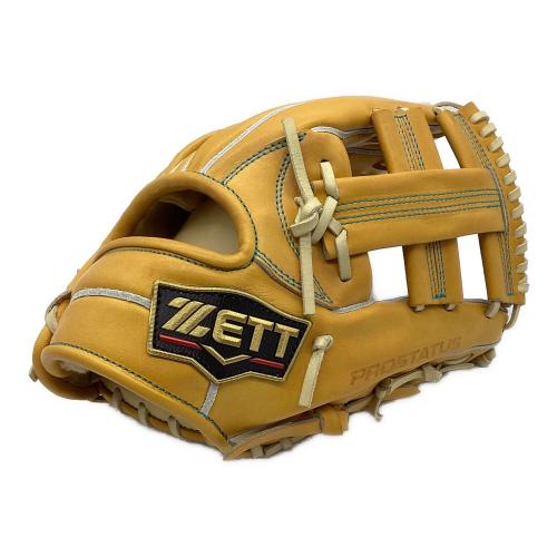 ZETT (ゼット) 硬式グローブ 約27cm オークブラウン 吉川尚輝選手・2024年モデル ケース付 PROSTATUS SEシリーズ 内野用 BPROG260S
