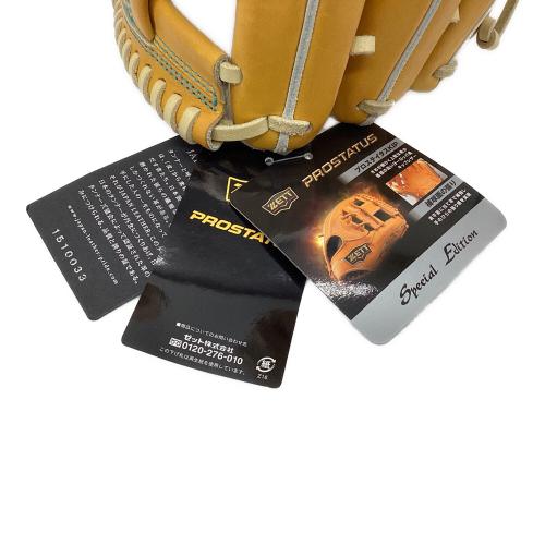 ZETT (ゼット) 硬式グローブ 約27cm オークブラウン 吉川尚輝選手・2024年モデル ケース付 PROSTATUS SEシリーズ 内野用 BPROG260S