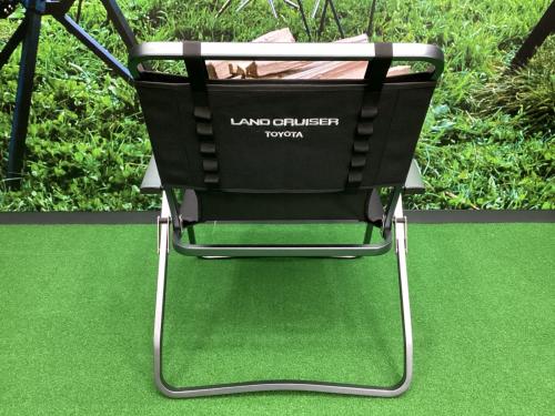 ZANE ARTS (ゼインアーツ) アウトドアチェア ブラック TOYOTA LC2402-4019FFBLK LAND CRUISER×ZANE ARTS. LADE CHAIR LC EDITION 未使用品