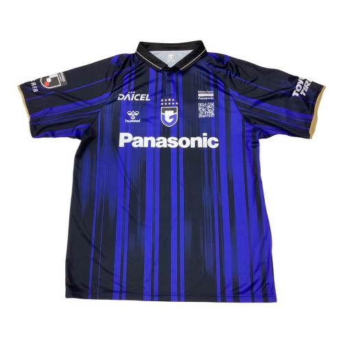 ガンバ大阪 (ガンバオオサカ) サッカーユニフォーム SIZE 2XO/3XO ブルー×ブラック ウェルトン【97】2025シーズンホーム hummel レプリカ