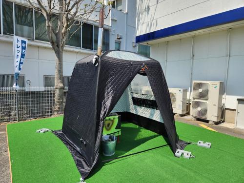 SaunaCamp テントサウナ 3層式テントサウナ MORZH 205x205x195cm 2~5人用