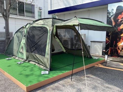 LOGOS (ロゴス) ツールームテント 71805549 neos3ルームドゥーブルXL-BJ 幅300×奥行622/520×高さ205cm 3～4人用