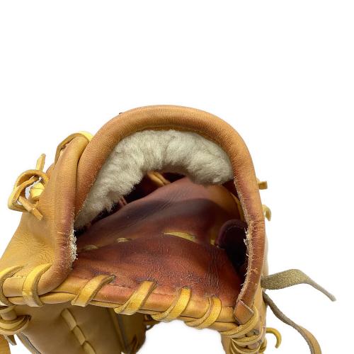 MIZUNO (ミズノ) 硬式グローブ 約32cm イエロー オーダーグラブ Mizuno Pro Premium Selection 外野用