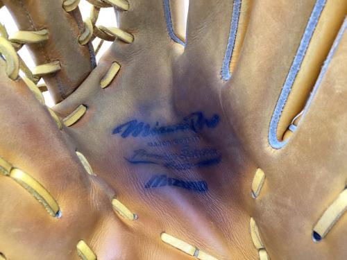 MIZUNO (ミズノ) 硬式グローブ 約32cm イエロー オーダーグラブ Mizuno Pro Premium Selection 外野用