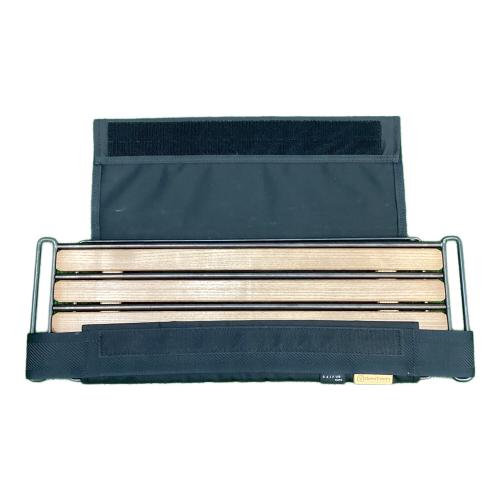 38explore アウトドアテーブル A38grate:ケース(ブラック)・テーブル(ブラウン)・ロストル(ブラック)/38G310:ケース(ブラック)・金具(ブラック) A38grate・38GT310