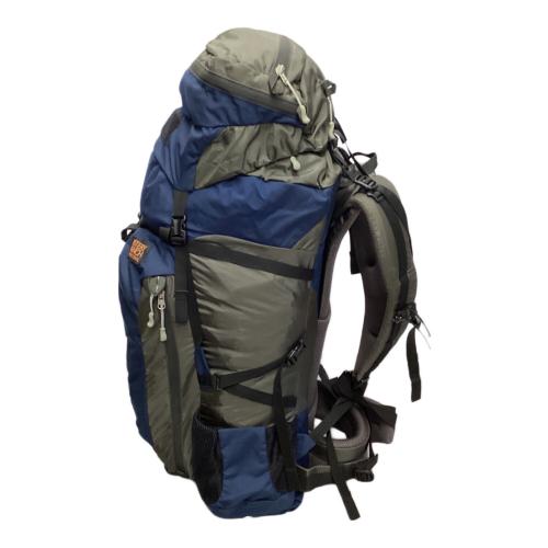 MYSTERY RANCH (ミステリーランチ) バックパック 65L ブルー×グレー 廃盤モデル BIG MOUNTAIN 背面長Mサイズ(可変式) 50L～(テント泊)