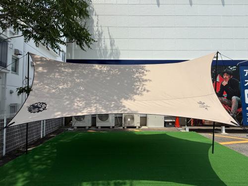 URBAN FOREST (アーバンフォレスト) ヘキサタープ GRINDLODGE 生刷り HEXA TARP SKIN 500x420cm