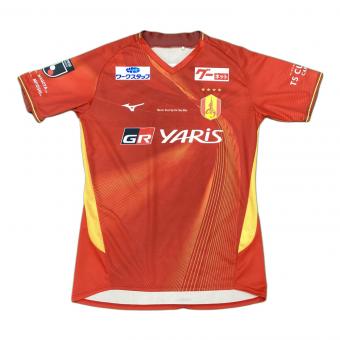 名古屋グランパス (ナゴヤグランパス) サッカーユニフォーム SIZE XL レッド 永井謙佑【18】2024シーズンホーム MIZUNO オーセンティック