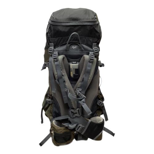 deuter (ドイター) バックパック ブラック×オリーブ ACT lite 45+10SL 可変式背面サイズ 50L～(テント泊)