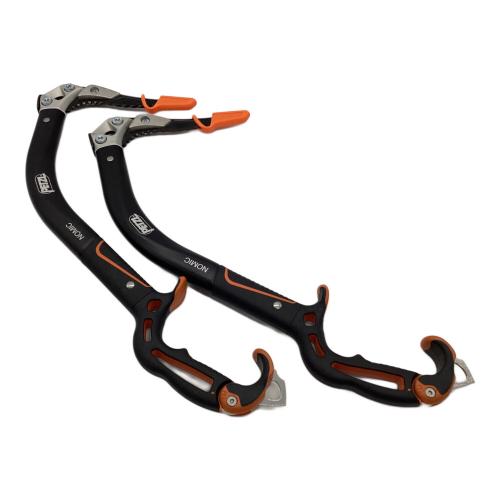 PETZL (ペツル) ピッケル ブラック×オレンジ アイスアックス NOMIC 2本セット