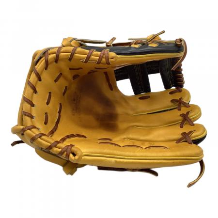 TAMAZAWA (タマザワ) 硬式グローブ 29cm イエローxブラック ネーム刻印