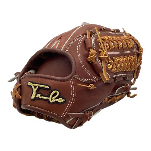 Take Glove (テイクグローブ) 硬式グローブ 28cm チョコレート 土手紐無 ケース付 @ 内野用 未使用品