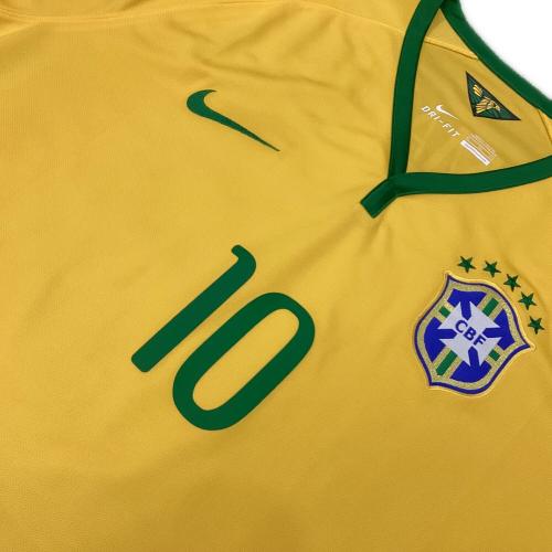 ブラジル代表 サッカーユニフォーム SIZE XL イエロー ネイマール【10】2014年ホーム  NIKE オーセンティック