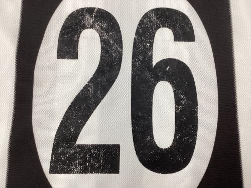 ユヴェントスFC サッカーユニフォーム SIZE XL ホワイト×ブラック エドガー・ダーヴィッツ【26】02/03シーズンホーム LOTTO