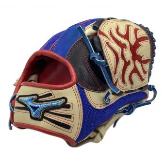 MIZUNO (ミズノ) 硬式グローブ SIZE 27cm ブルー×アイボリー オーダーグラブ Mizuno Pro ORDER 内野用
