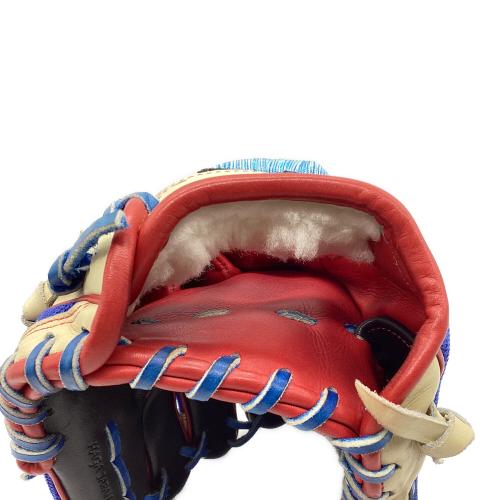 MIZUNO (ミズノ) 硬式グローブ SIZE 27cm ブルー×アイボリー オーダーグラブ Mizuno Pro ORDER 内野用