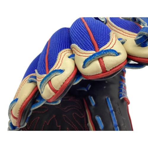 MIZUNO (ミズノ) 硬式グローブ SIZE 27cm ブルー×アイボリー オーダーグラブ Mizuno Pro ORDER 内野用