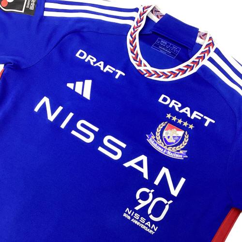 adidas (アディダス) サッカーユニフォーム メンズ SIZE M ブルー 【23】宮市 横浜F・マリノス 2024ホームレプリカ IP9543