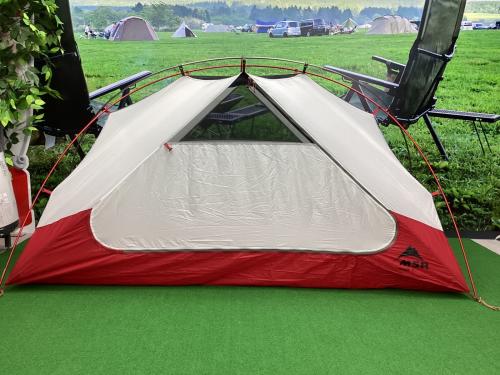 MSR (エムエスアール) ソロテント レッドxグレー エリクサー1 218x160x100cm 1人用