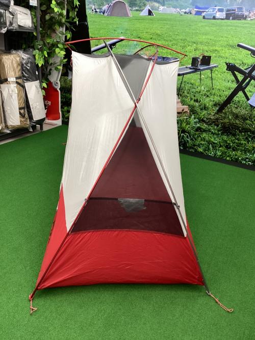MSR (エムエスアール) ソロテント レッドxグレー エリクサー1 218x160x100cm 1人用