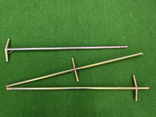 MARECHAL (マルシャル) ロッジテント インナーテント1張り型 ヴィンテージ ブルーxグリーン エステレル 400x350x205㎝ コットン素材