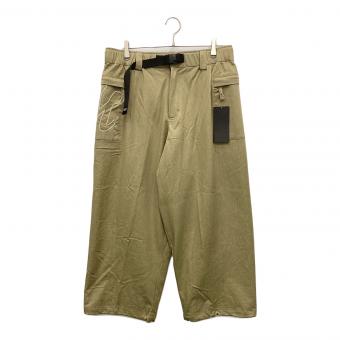 MAHF SUPPLY デニム風 サイドポケットスノーパンツ スノーボードウェア(パンツ) メンズ SIZE XL カーキ