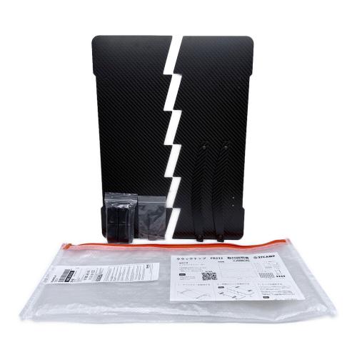 37CAMP ファニチャーアクセサリー ブラック シェルコン25専用 FR232 クラックトップ(ドライカーボン製) 天板のみ