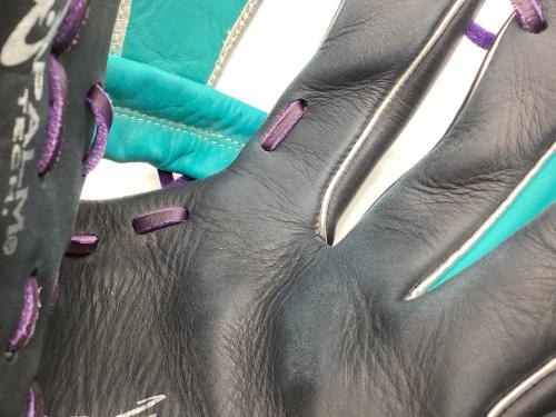 RAWLINGS (ローリングス) 軟式グローブ 約27cm ネイビーｘブルーxパープル 2024年モデル HYPER TECH COLOR SYNC 内野用 GR4HTCN62