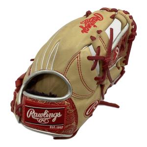 RAWLINGS (ローリングス) 軟式グローブ 約28cm レッドxベージュ HOH PAISLEY 内野用 GRXFHPN62