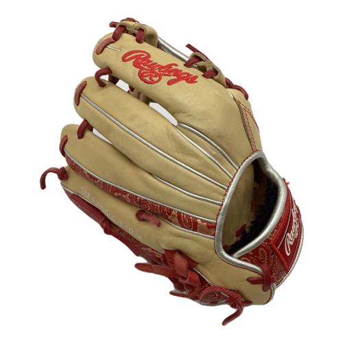 RAWLINGS (ローリングス) 軟式グローブ 約28cm レッドxベージュ HOH PAISLEY 内野用 GRXFHPN62