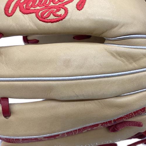 RAWLINGS (ローリングス) 軟式グローブ 約28cm レッドxベージュ HOH PAISLEY 内野用 GRXFHPN62