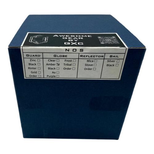 G×C (ジーバイシー) ランタンアクセサリー ※feuerhand276、dietz78,76に装着できます。 NOS グローブ AM(アンバー)